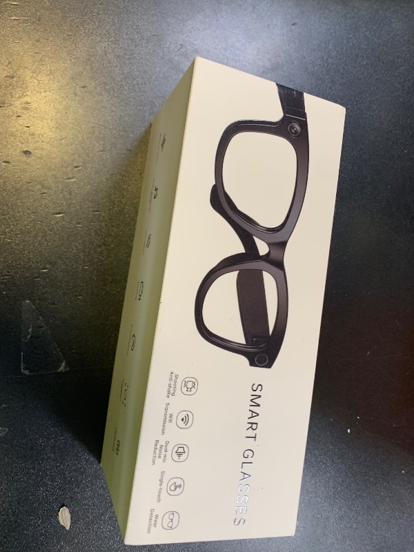 Photo 1 of TFITWL AI Smart Glasses with Camera – 1080P Video Recording Glasses with Audio, Real-Time Translation, Bluetooth Smart Glasses for Men, Camera Sunglasses for Travel & Outdoor
