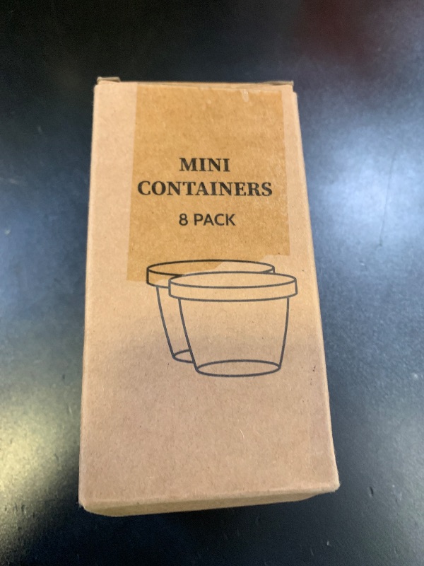 Photo 1 of [8 Pack] Salad Dressing Container To Go, 2.4oz Small Condiment Containers with Leakproof Silicone Lids, Reusable Stainless Steel Sauce Cups for Lunch Bento Box, Picnic and Travel