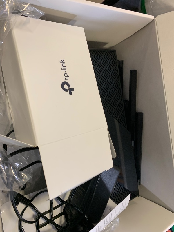 Photo 1 of TP-Link AXE5400 Tri-Band WiFi 6E Router (Archer AXE75), 2025 PCMag Editors' Choice, Gigabit Internet for Gaming & Streaming, New 6GHz Band, 160MHz, OneMesh, Quad-Core CPU, VPN & WPA3 Security