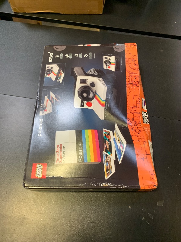Photo 1 of LEGO Ideas Polaroid OneStep SX-70 Building Set for Adults - Vintage Polaroid Model DIY Craft Kit, Ages 18+ - Gift for Birthdays - 21345