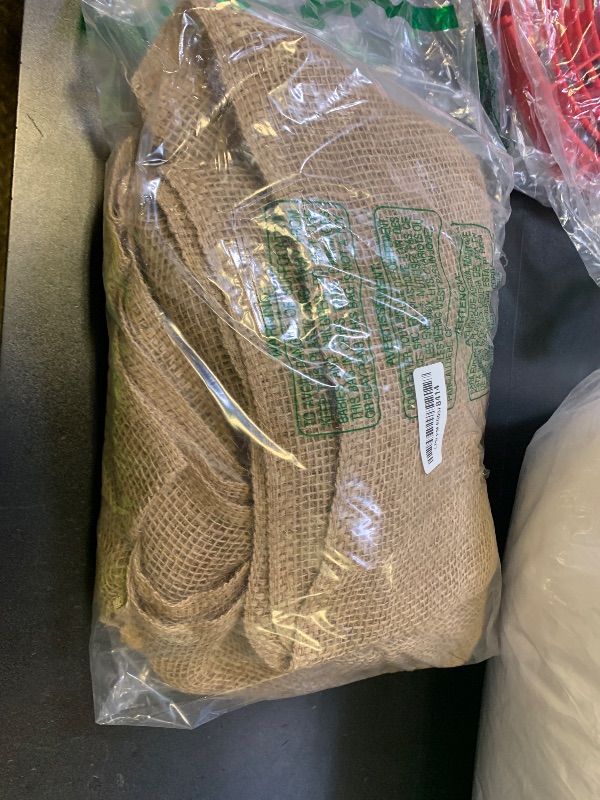 Photo 1 of Wukfuiui 39" x15 Feet Garden Burlap Multipurpose Burlap Tree Wrap, Burlap Fabric Premium Weed Barrier,Erosion Control, Natural Burlap Rolls, Jute Fabric, Landscape Burlap for Outdoor Plant Gardening