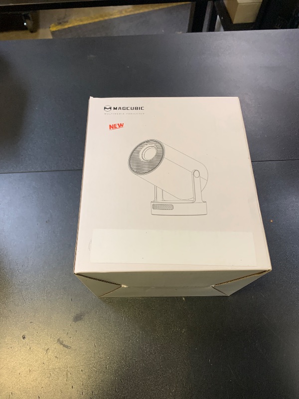 Photo 1 of ?Electric Focus?Magcubic Mini Projector 4K Support, Portable Projector with WiFi 6 and Bluetooth 5.4, Smart Proyector, 5W Soundbase Speaker, 180° Rotation for Home Theater HY300 Ultra