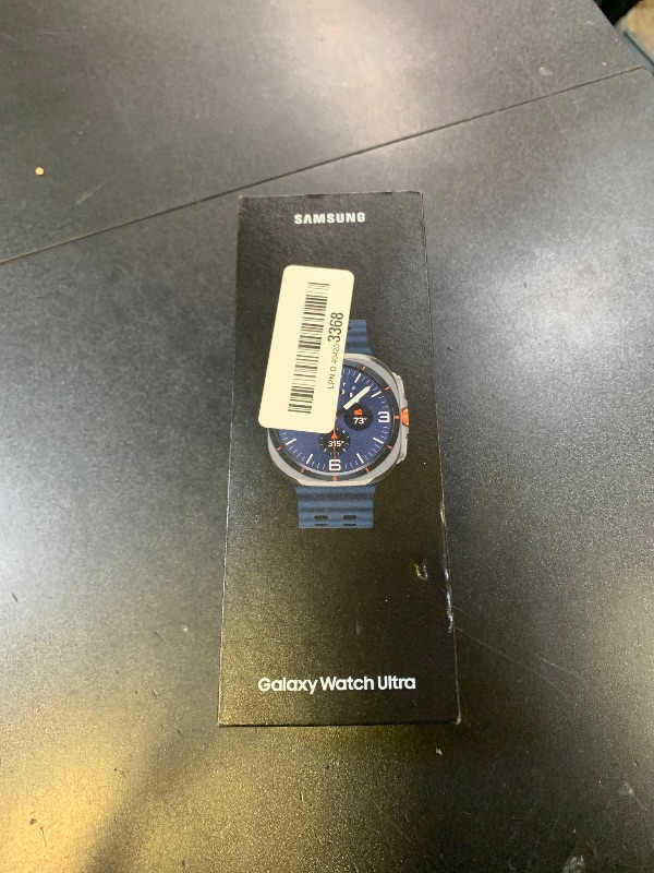 Photo 1 of Samsung Galaxy Watch Ultra (2025) 47mm LTE Smartwatch, Titanium Casing, Advanced Sleep Coaching, Running Coach, Energy Score, Heart Rate Tracking, GPS, Titanium Blue [US Version, 2 Yr Warranty]
