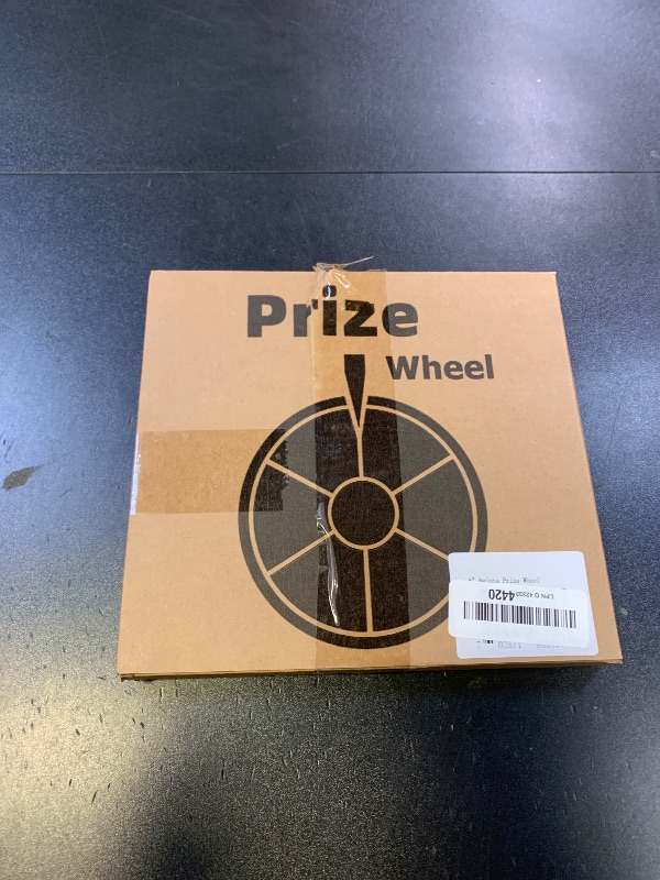 Photo 1 of Pionites Prize Wheel 8 INCH Tabletop Roulette Wheel of Fortune Spin with Dry Erase Marker for Engaging Home Parties, Trade Show, Carnival Events,Party Birthday Wedding Housewarming