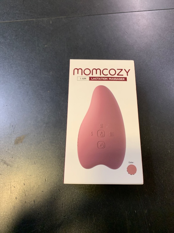 Photo 1 of Momcozy Warming Lactation Massager 2-in-1, Soft Breast Massager for Breastfeeding, Heat + Vibration Adjustable for Clogged Ducts, Improve Milk Flow, Engorgement