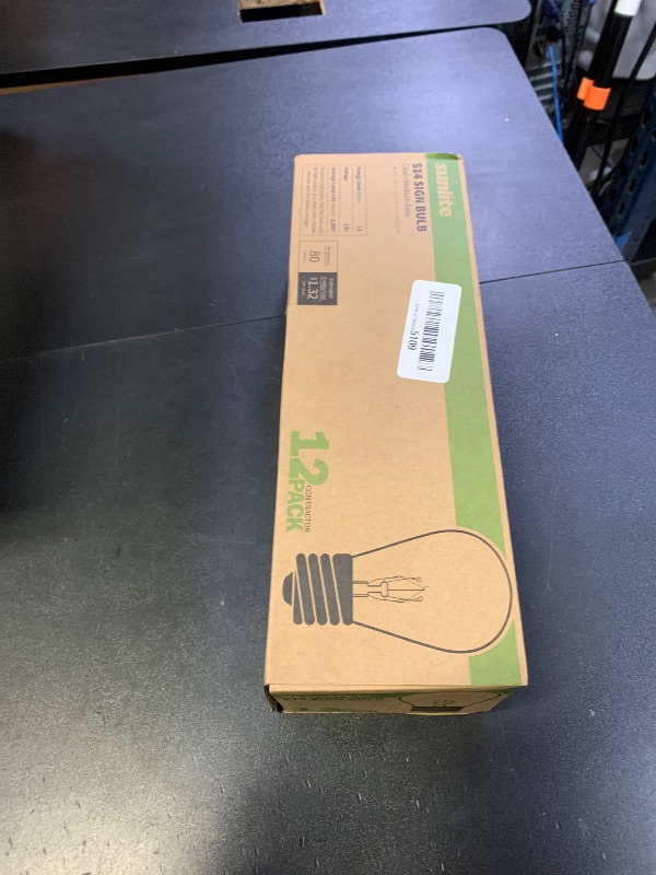 Photo 1 of Sunlite 41481-SU S14 Incandescent Colored Party String Light Bulb, 11 Watts, Medium Base (E26), Dimmable, Mercury Free, Clear 12 Pack