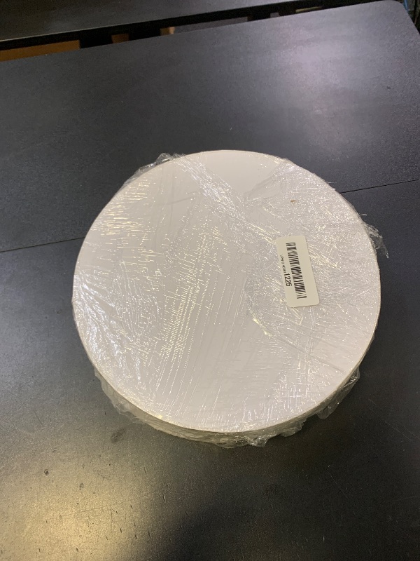 Photo 1 of Cakebon Cake Boards - Sturdy 1/8 Thick Drums - 10 Inch Professional Fully Wrapped Edges 24-Pack