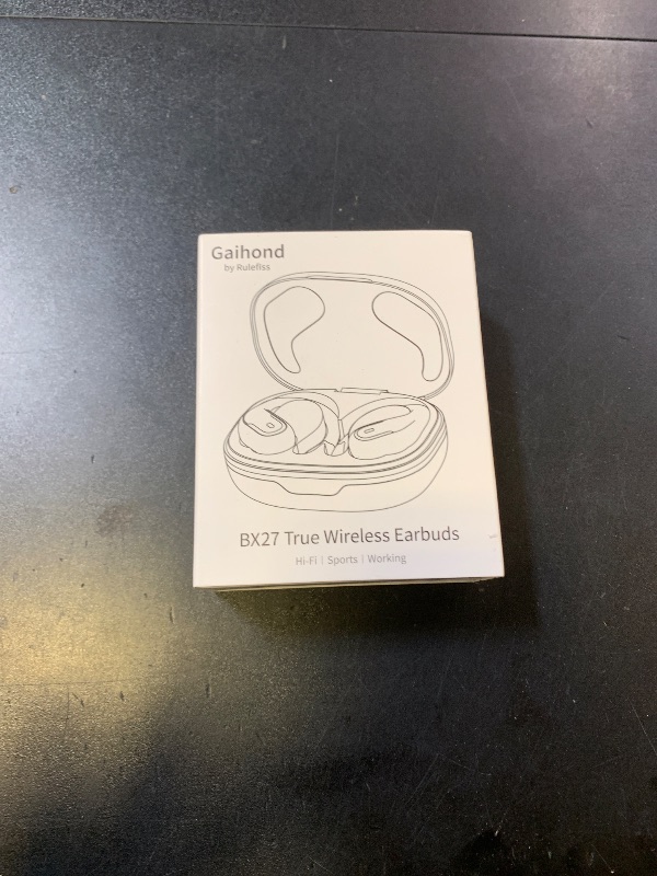Photo 1 of Wireless Earbuds Sport Bluetooth Headphones 5.4, 2025 Bluetooth Earbuds 75Hrs Stereo, 4 HD Mic, Over-Ear Buds with Earhooks ENC Noise Canceling Earphones, IP7 Waterproof Headset for Workout/Running