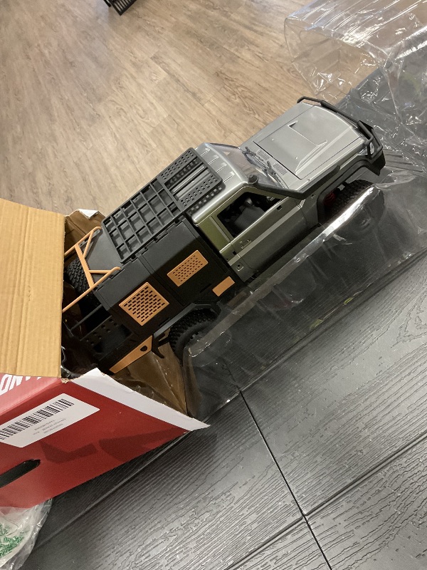 Photo 1 of MN82S LC79 1:12 Full Scale Pickup Trail Truck 4WD Climbing Car with 1200mAh Battery RC Car 2.4G Remote Control Crawler Gift for Adult RC Hobbier (Silver)