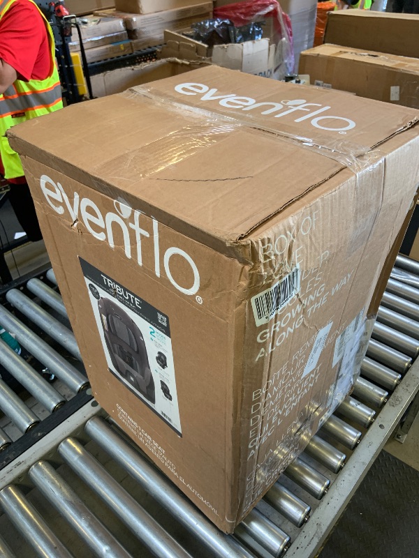Photo 1 of Evenflo Tribute LX Convertible Car Seat – Compact Convenience for On-the-Go Families, Saturn Gray