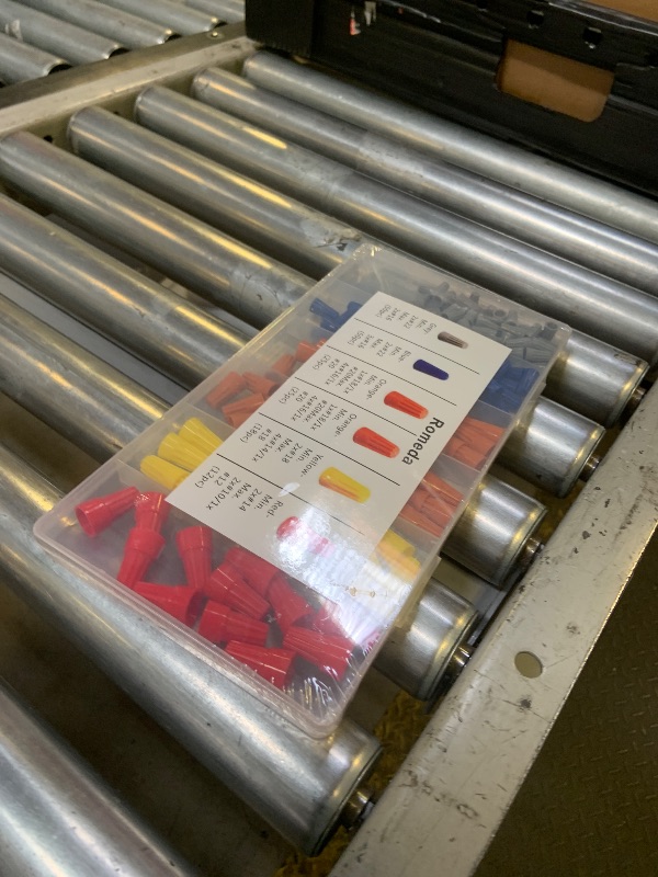 Photo 1 of 180 PCS Wire Connectors, Insulating Insert Twist Electrical Wire Connectors with Spring, Portable Wire Caps for Quick Connection, Colorful Wire Caps Electrical