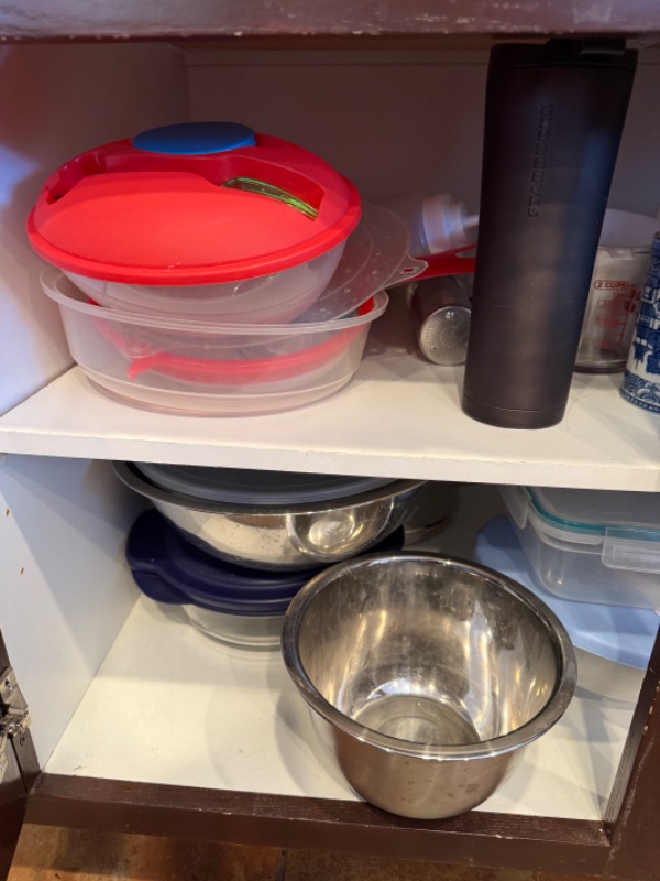 Photo 1 of CONTENTS OF KITCHEN CABINET-KITCHEN DISHES