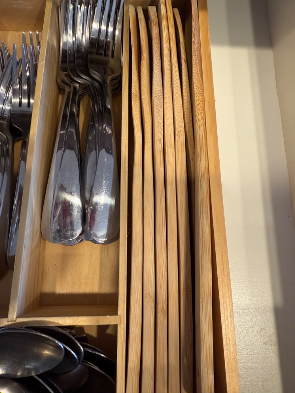 Photo 1 of CONTENTS OF KITCHEN DRAWER-SILVERWARE