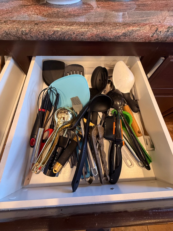 Photo 1 of CONTENTS OF KITCHEN DRAWER-KITCHEN UTENSILS