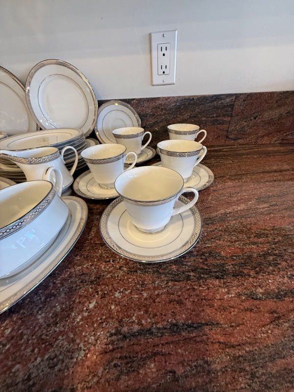 Photo 1 of NORITAKE CONTEMPORARY FINE CHINA SET