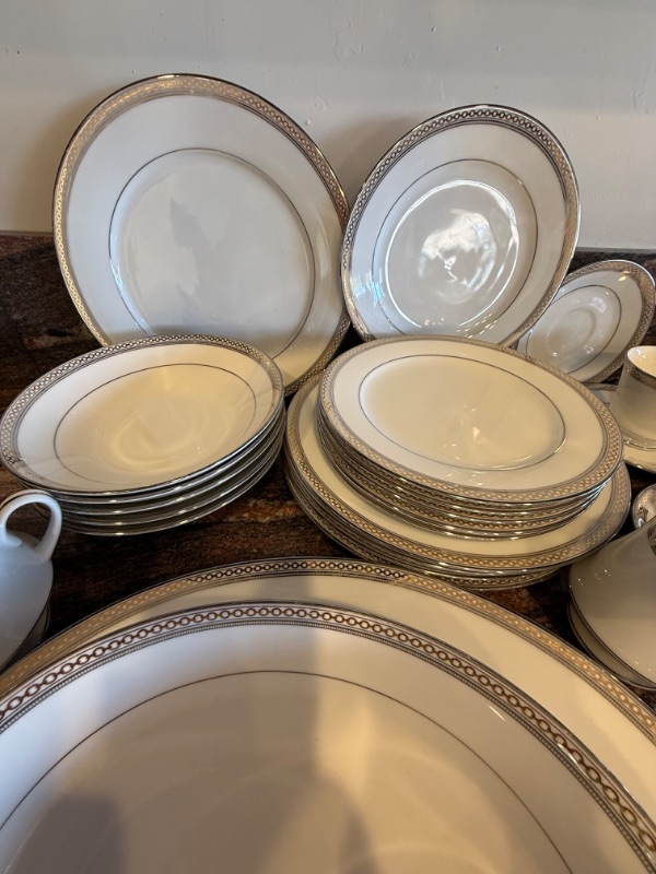 Photo 1 of NORITAKE CONTEMPORARY FINE CHINA SET