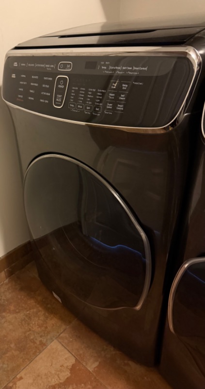 Photo 1 of SAMSUNG BLACK & STAINLESS STEEL WASHER