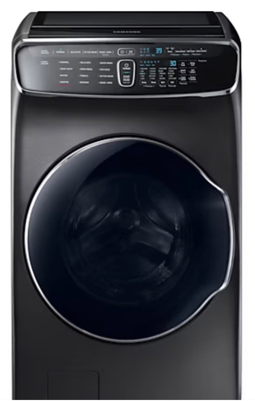 Photo 1 of SAMSUNG BLACK  & STAINLESS STEEL GAS FRONT LOAD DRYER