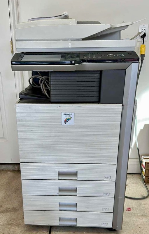 Photo 1 of SHARP MX5001N COLOR MULTIFUNCTION PRINTER/COPIER SYSTEM