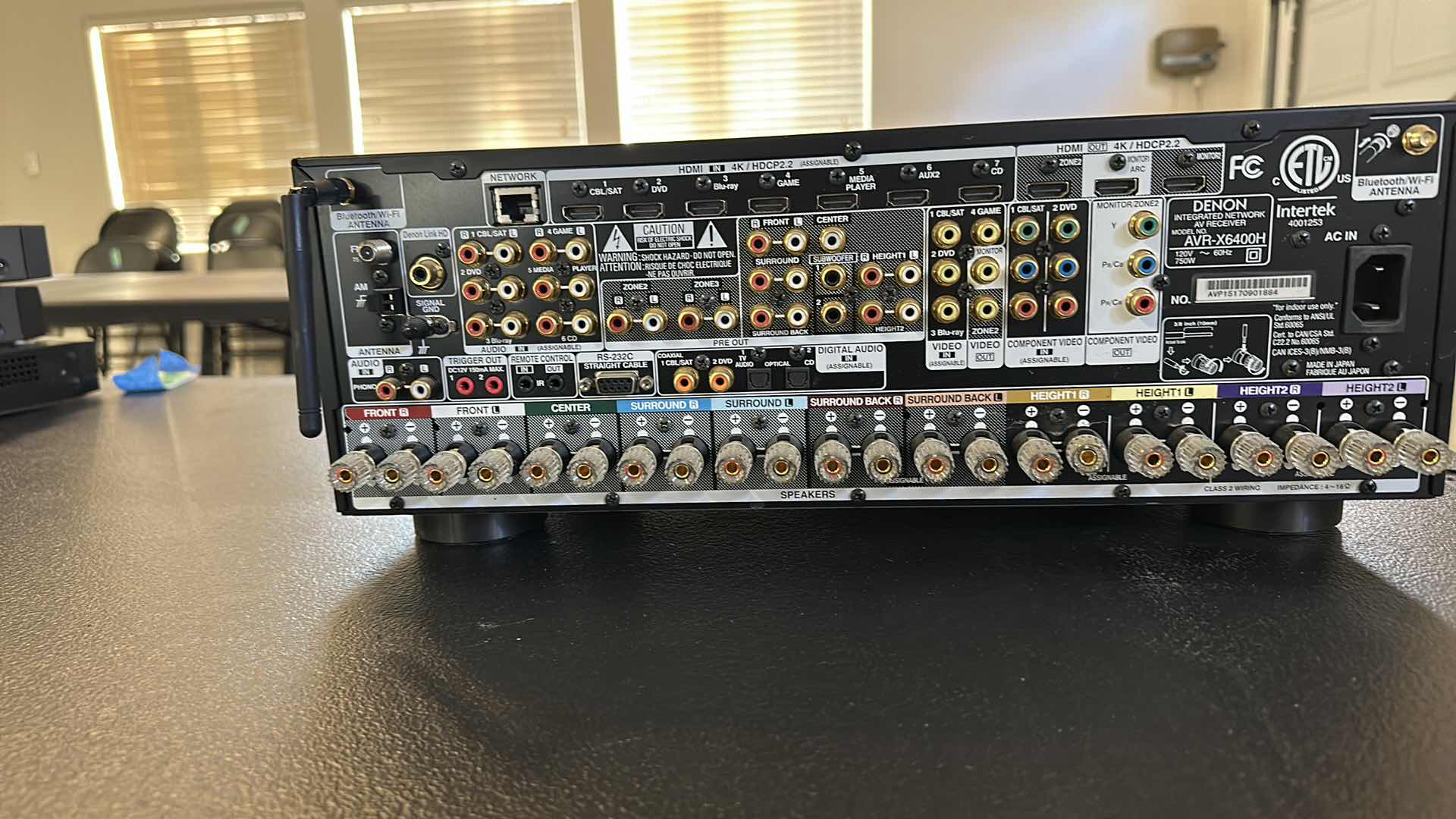 Photo 1 of DENON AV RECEIVER AVRX6400H NO CORD