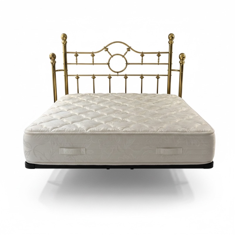 Photo 1 of BRASS QUEEN SIZE HEADBOARD (MATTRESS SOLD SEPARATELY)