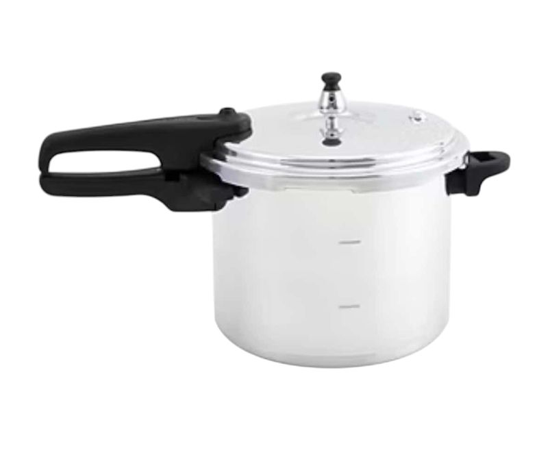 Photo 1 of CASA ESSENTIALS ALUMINUM PRESSURE COOKER 6QT IN ORIGINAL BOX