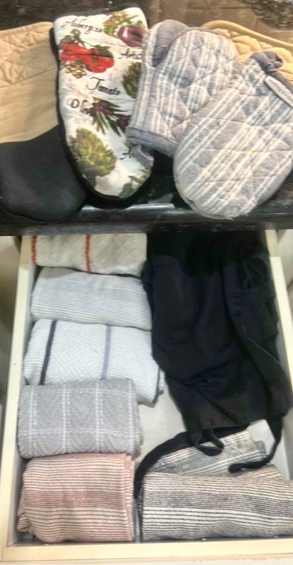Photo 1 of KITCHEN TOWELS & POT HOLDERS AND MORE