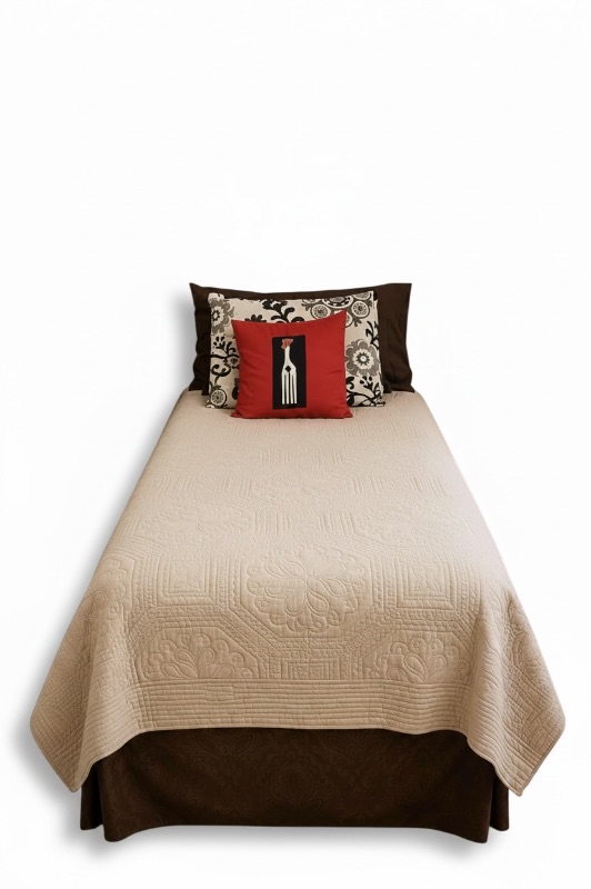 Photo 1 of TWIN SIZE BED INCL SERTA MATTRESS & ALL BEDDING