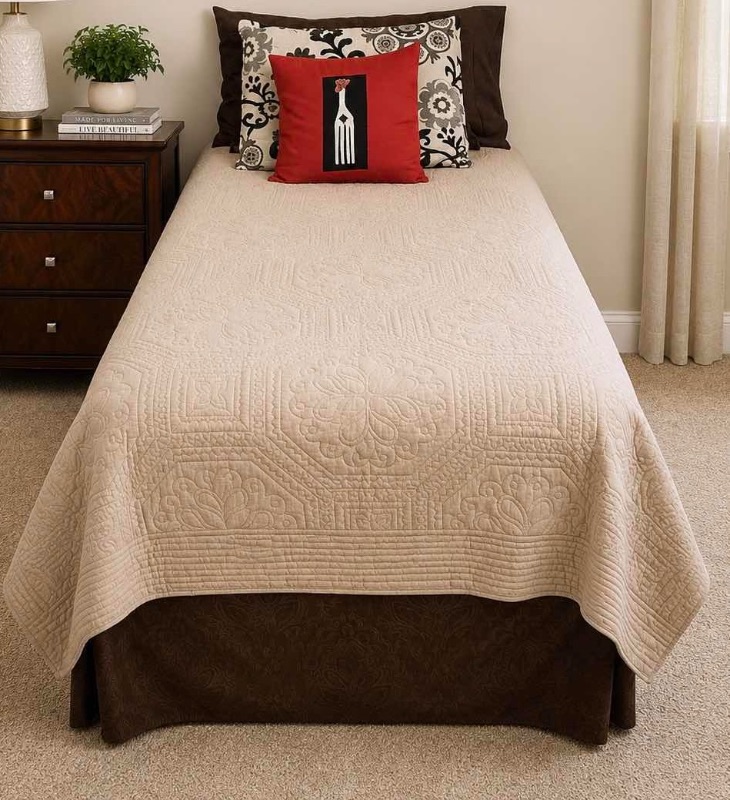 Photo 1 of TWIN SIZE BED INCL SERTA MATTRESS & ALL BEDDING