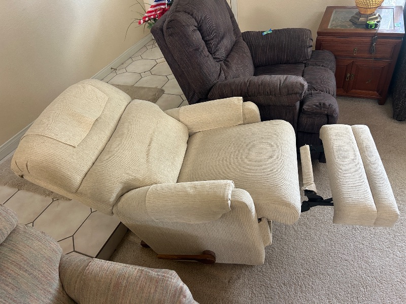 Photo 1 of FABRIC ROCKING/RECLINER CHAIR 29” x 29” x 39”