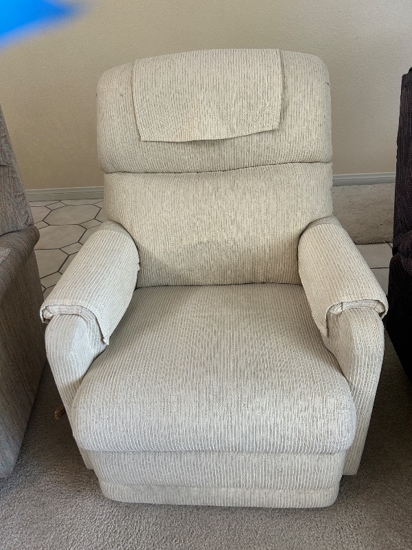 Photo 1 of FABRIC ROCKING/RECLINER CHAIR 29” x 29” x 39”