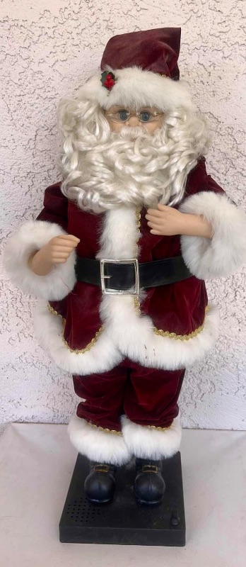 Photo 1 of SANTA CLAUS DECOR H30”
