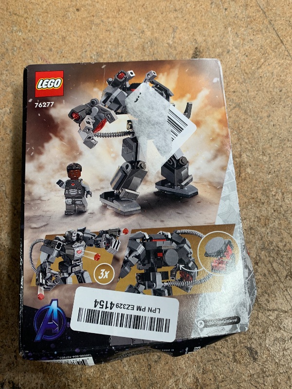 Photo 1 of LEGO Marvel War Machine Mech Armor, Buildable Marvel Action Figure Toy for Kids with 3 Stud Shooters, Legendary Character from The MCU, Marvel Gift for Boys and Girls Aged 6 and Up, 76277