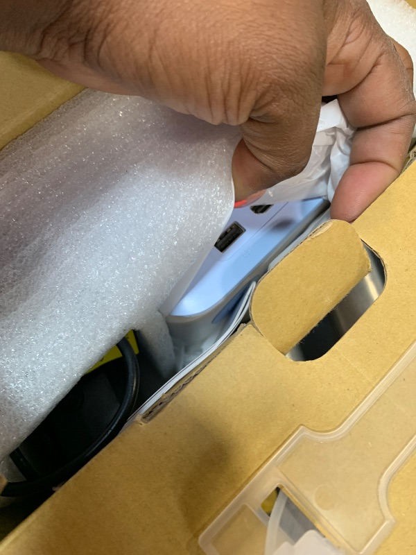 Photo 8 of [Ultra-Slim 1.97"| Netflix Licensed | AI Auto Focus | 360° Stand] Smart Mini Projector with WiFi 6 & Bluetooth, Built-in Netflix/YouTube/Disney+/Hulu, DBPOWER N5 Movie Projector for Bedroom (Black)