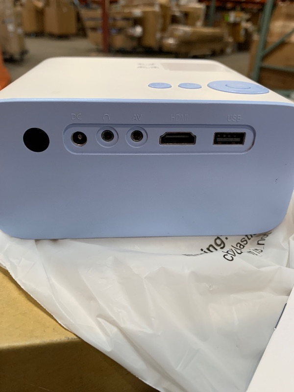 Photo 2 of [Ultra-Slim 1.97"| Netflix Licensed | AI Auto Focus | 360° Stand] Smart Mini Projector with WiFi 6 & Bluetooth, Built-in Netflix/YouTube/Disney+/Hulu, DBPOWER N5 Movie Projector for Bedroom (Black)