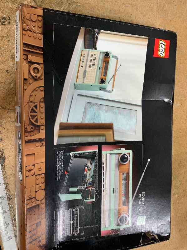 Photo 1 of ***********MISSING PIECES-FOR BRICKS ONLY*****************
LEGO Icons Retro Radio Building Set for Adults - Home Decor for Bedroom or Desk for Vintage Aesthetic with Sound Effects & Smart Phone Integration - Birthday Gifts for Men & Women - 10334