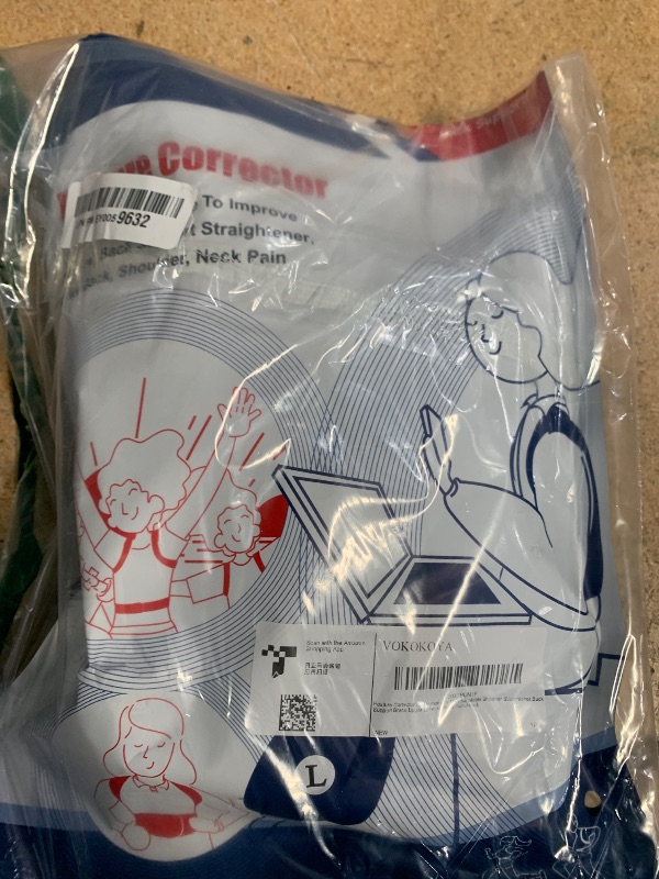 Photo 1 of ** SIZING RUNS SMALL** VOKOKOYA Posture Corrector for Women and Men,Adjustable Shoulder Straightener,Back Support Brace,Upper Spine scoliosis, hunchback