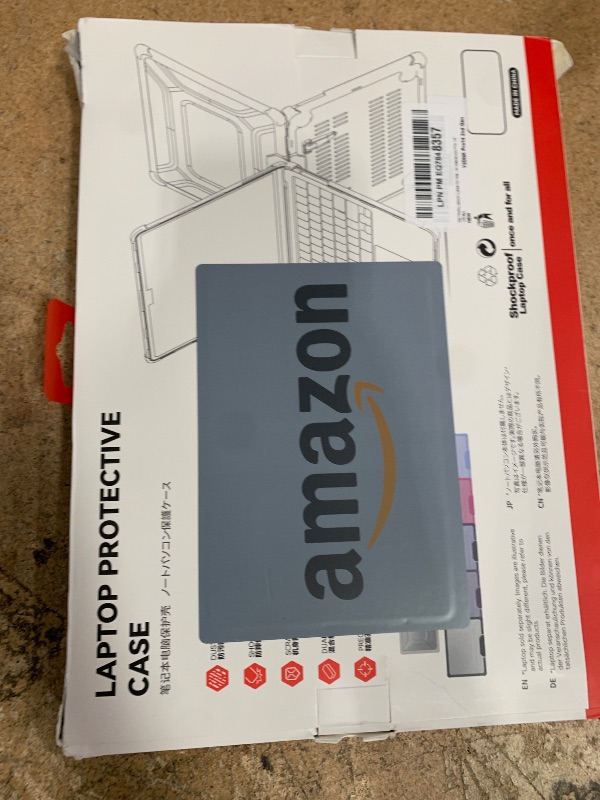 Photo 1 of **MISSING THE BLACK CARRYING BAG** SEYMAC stock Case for MacBook Pro 14 inch, Shock-Absorbing Protection with Folding Stand &Mouse Pad/Bag Case for MacBook Pro 14'' A3112 A3185 A3401 A2918 A2992 2779 2442 m4-m1 2024-2021 (Gray)