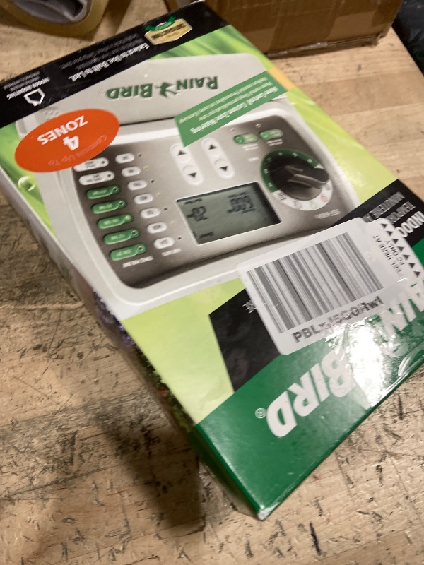 Photo 1 of (used)(see images) Rain Bird SST400IN Simple-to-Set Indoor Sprinkler/Irrigation System Timer/Controller, 4-Zone/Station (this New/Improved Model Replaces SST400I)