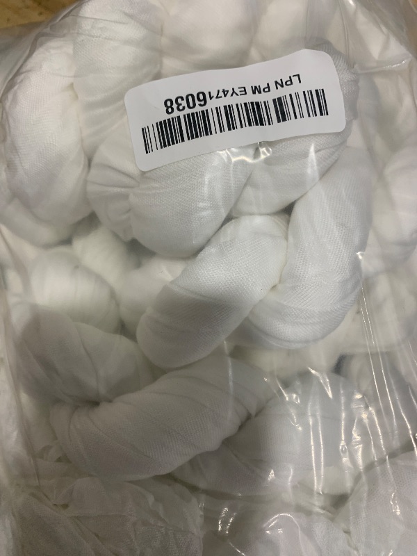 Photo 1 of 6 Pack White Cheesecloth Table Runner 10FT Long Boho Gauze Table Runner Rustic Sheer Runner for Wedding Bridal Baby Shower Birthday Party Table Decor Thanksgiving Christmas Decorations