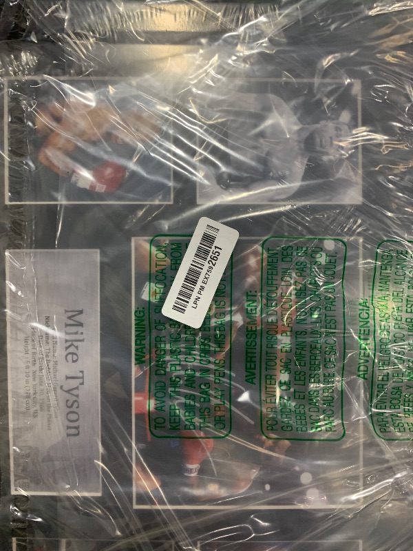 Photo 1 of **HAS DAMAGES** HWC Trading Mike Tyson 16 x 12 inch (A3) Printed Gifts Signed Autograph Picture for Boxing Memorabilia Fans - 16" x 12" Framed