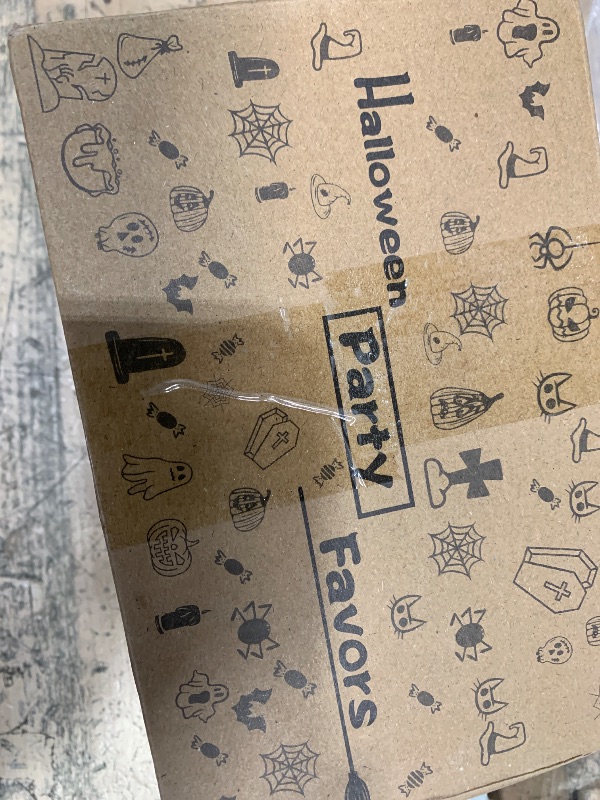 Photo 1 of 118 PCS Halloween Party Favors Bulk, 80 Rings, 14 Brooches, 12 Necklaces, 12 Bracelets,Halloween Toys for Kids, Glow in the Dark Toys, Bulk Halloween Goodie Bag Fillers, Halloween Party Supplies