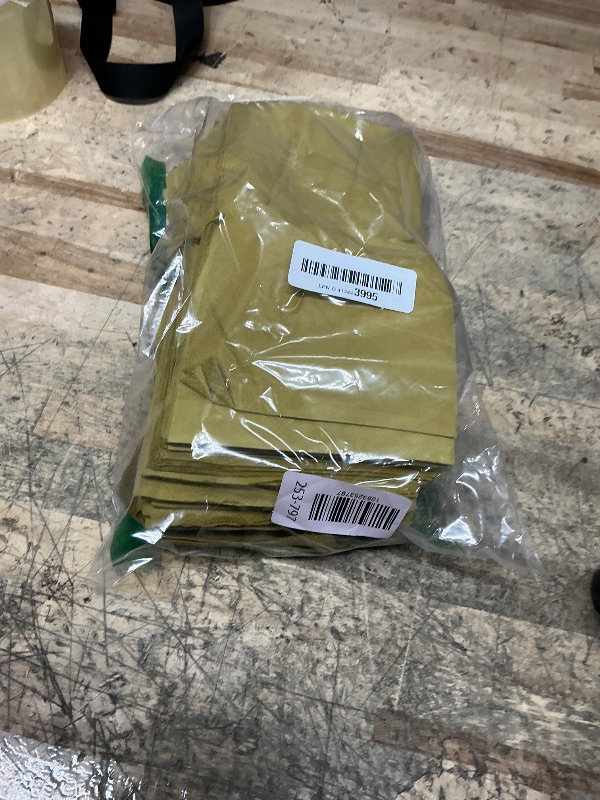 Photo 1 of 100 Pack Gold Beverage Napkins, Big Party Pack, 2 Ply, Ideal for Wedding, Party, Birthday, Dinner, Lunch, Cocktails. (5” x 5”) by Amcrate