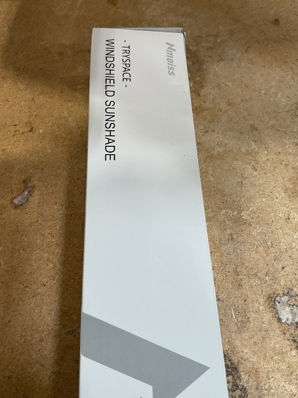 Photo 1 of [2025 Upgrade] Nmoiss Windshield Sun Shade Umbrella - [Vinyl Coating Heat Shield] Protect Car from Sun Rays & Heat Damage Keep Cool and Protect Interior, Spring Structure Edge Medium 56" L x 31" W