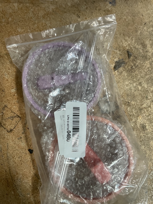 Photo 1 of 2 PCS 40 oz Replacement Tumbler Flip Fit for Stanley Quencher and Traveler?Straw Lids Spill Proof Splash Resistant Reusable Tumbler Cover for Car Cup Tumbler Lid with Straw (2PCS Pink&Light Purple)