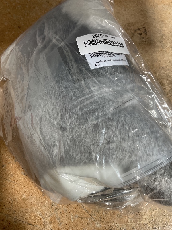 Photo 1 of 11 inch Mum and Baby Koala Plush Toy Stuffed Animal Toy Plush Animal Doll (Grey)