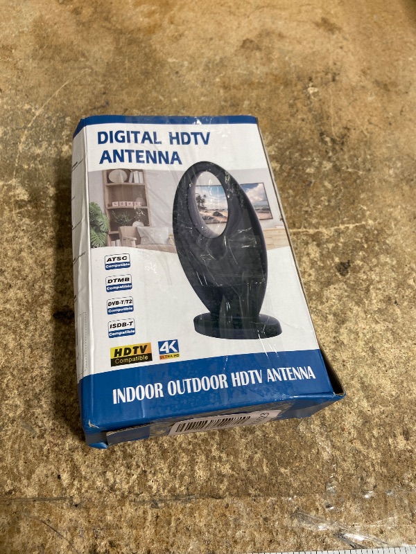 Photo 1 of 2025 TV Antenna Indoor/Outdoor VHF UHF Digital Antenna for Smart TV,Waterproof 2000 Miles for Local Channels with Amplifier 360° Receiving Support 4K 1080p HDTVs-16ft Long Cable