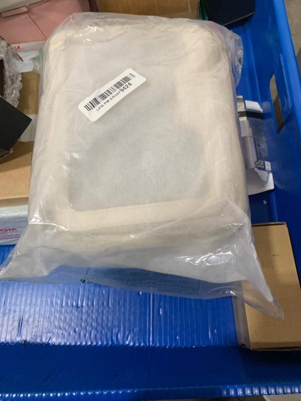 Photo 1 of ***DIRTY ON THE INSIDE/ NEEDS CLEANINIG*** Rownyeon Clear Makeup Case Toiletry Bag Multipurpose Travel Makeup Train Case Portable Cosmetic Organizer Transparent Storage Bag White