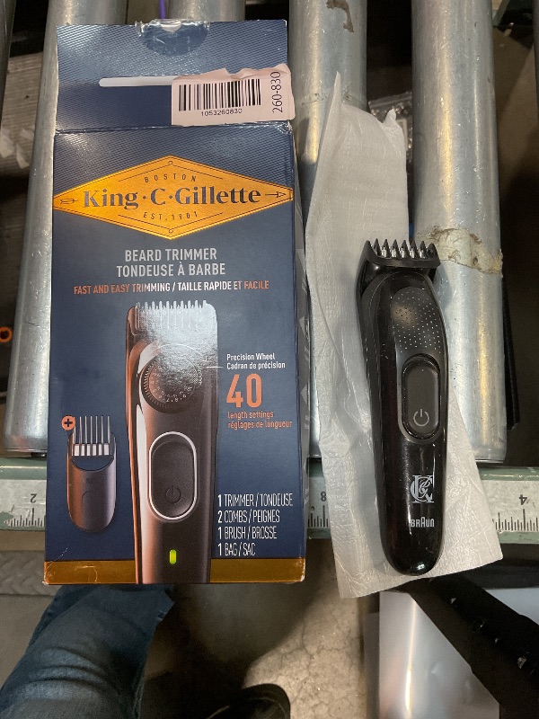 Photo 1 of **MISSING CHARGER CORD/PACKAGING BOX INCORRECT ITEM INSIDE IS CORRECT** Braun Hair Clippers 7-In-1 Beard Trimmer, Men's Grooming Kit New black