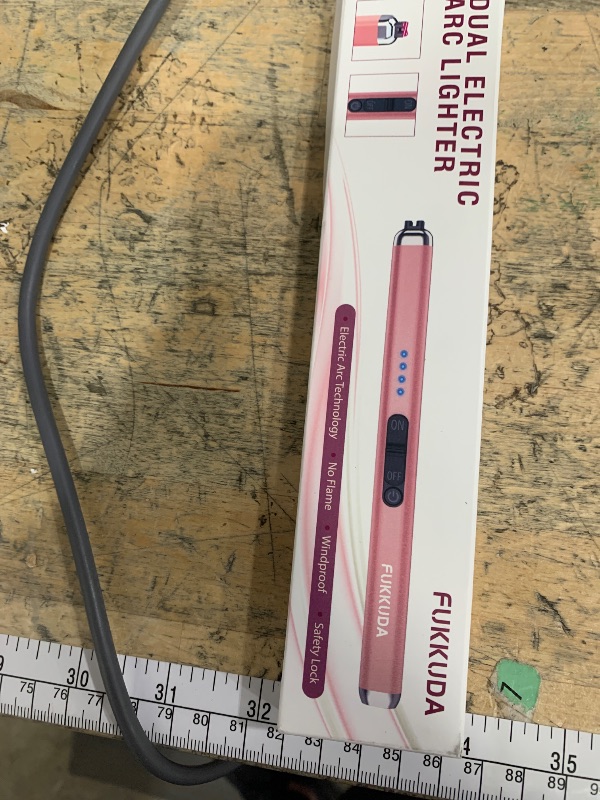 Photo 1 of ?Upgraded? Dual Arc Electric Candle Lighter Rechargeable USB Lighter Plasma Arc Lighters for Candle (Obsidian Black)